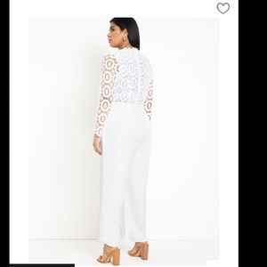 Lace Wide Leg Jumpsuit